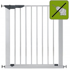 Safety Gate + 2 extensions Premier silver Baby Dan