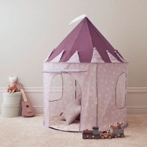 Rotaļu telts - māja - vigvams STAR Lilac Kids Concept