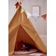 Kids Concept Rotaļu telts - māja - vigvams TIPI Yellow