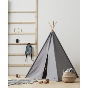 Kids Concept Rotaļu telts - māja - vigvams TIPI Grey