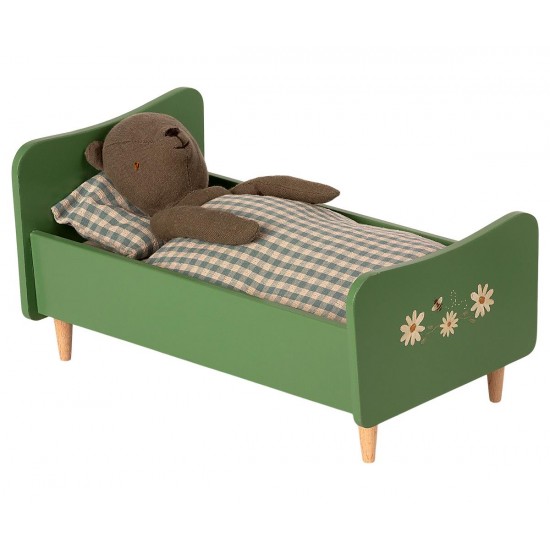 Vintage gulta Teddy dad Green Maileg