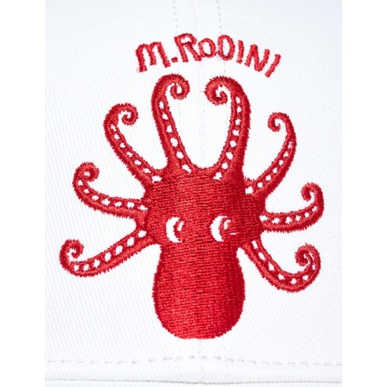 Mini Rodini Octopus Cepure balts