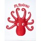 Mini Rodini Octopus Cepure balts