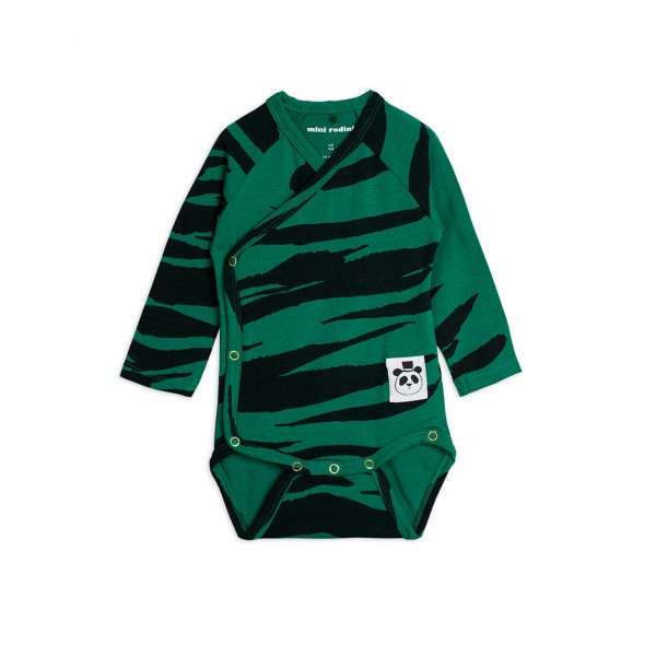 Mini Rodini Tiger green Bodijs 