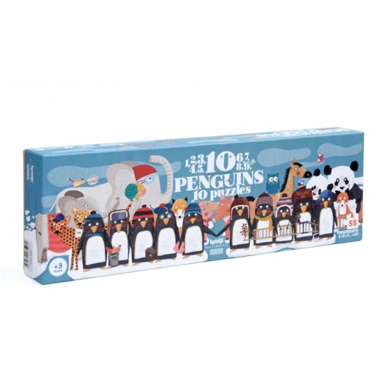 Londji Puzle 10 PENGUINS