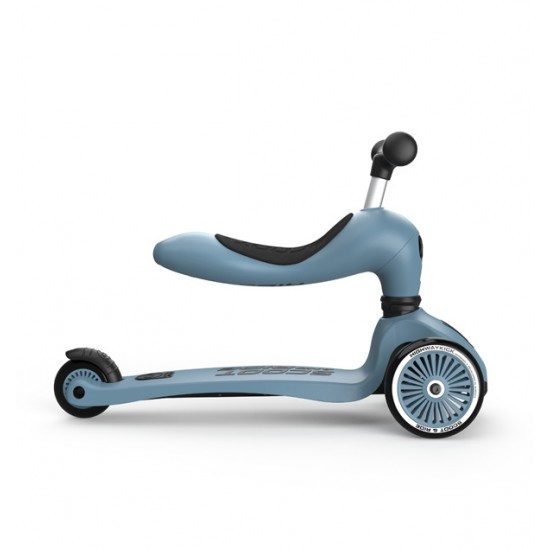 Scoot and Ride Skrejritenis 2 in 1 HighwayKick 1 Steel