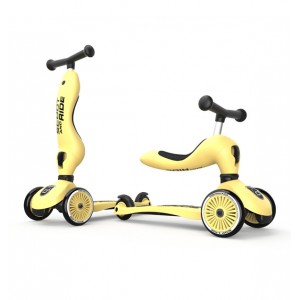 Scoot and Ride Skrejritenis 2 in 1 HighwayKick 1 Lemon