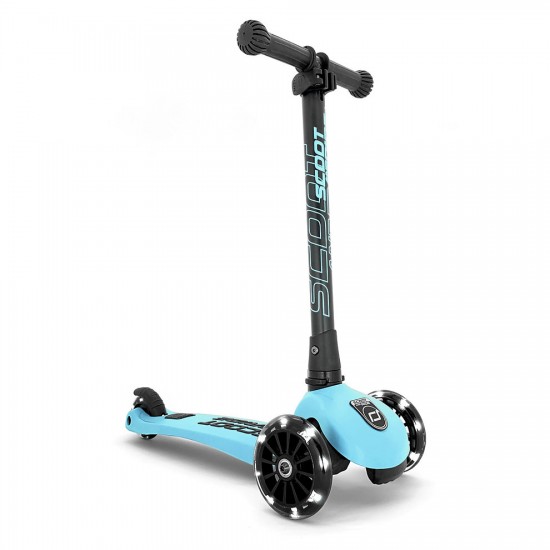 Scooter HighwayKick 3 LED Blueberry Scoot and Ride