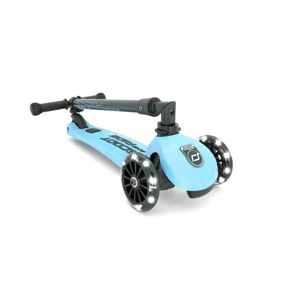 Scoot and Ride Skrejritenis HighwayKick 3 LED Blueberry 