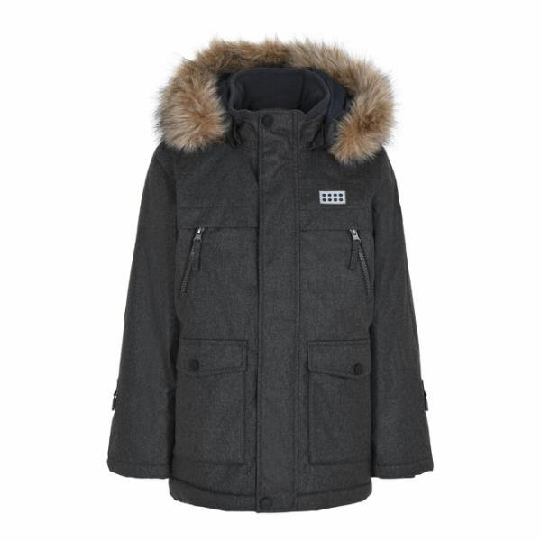 Ziemas jaka - parka EXCLUSIVE Grey Joshua Melange Lego wear