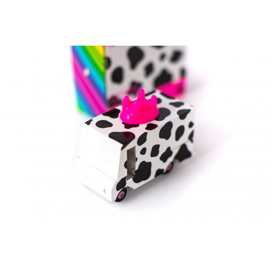 Candylab Koka mašīna Moo Milk Candylab Koka mašīna Moo Milk