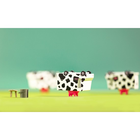 Candylab Koka mašīna Moo Milk Candylab Koka mašīna Moo Milk
