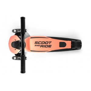Scoot and Ride Skrejritenis HighwayKick 5 LED Peach 