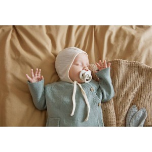 Cepure jaundzimušajiem Vanilla White Elodie Details