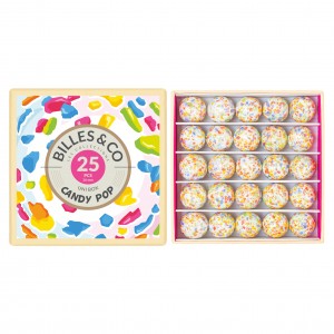 Stikla bumbiņu komplekts Uni Box Candy Pop Billes&Co