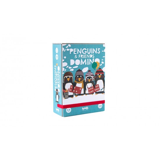 Londji Domino spēle PENGUINS & FRIENDS