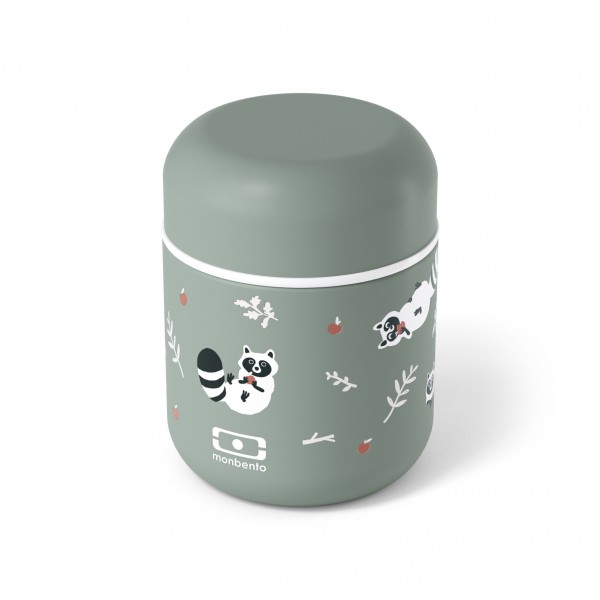 Termoss Capsule green Raccoon Monbento