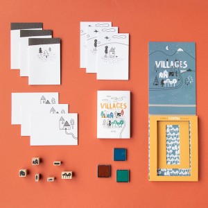 Activity game - calm stamps VILLAGES Londji