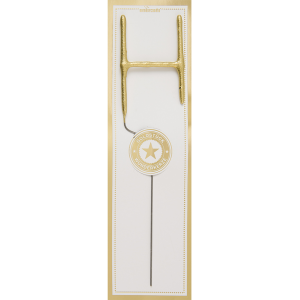 Brīnumsvecīte burts "H" Classic Gold Wondercandle