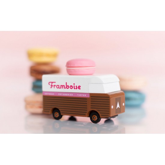 Koka mašīna Framboise Macaron Van Candylab