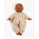 Apģērbs Lellei Babies - kombinezons NOA linen Minikane Apģērbs Lellei Babies - kombinezons NOA linen Minikane