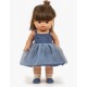 Apģērbs Lellei Gordis - kleita ROSELLA TUTU blue Minikane Apģērbs Lellei Gordis - kleita ROSELLA TUTU blue Minikane