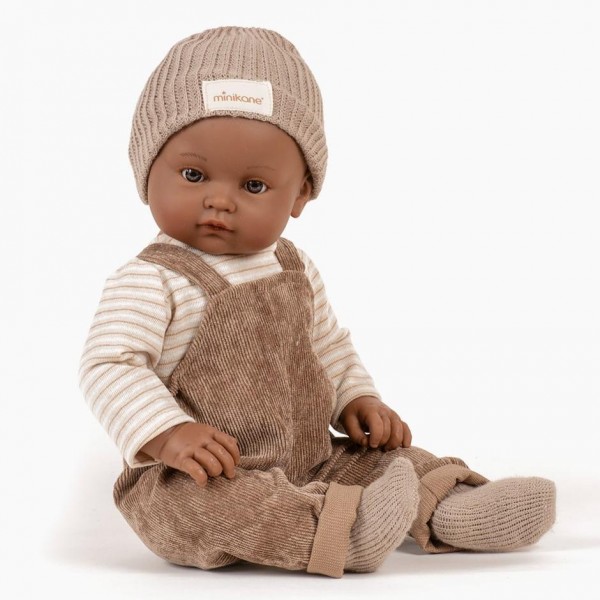 Minikane Lelle Augustin chestnut overalls