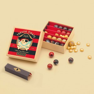 Stikla bumbiņu komplekts Mini Box Pirate Treasure Billes&Co
