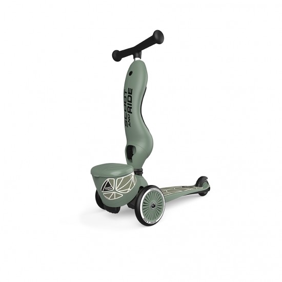 Scooter HighwayKick 1 Lifestyle Green Lines Scoot and Ride