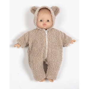 Apģērbs Lellei Babies - kombinezons Winnie beige Minikane