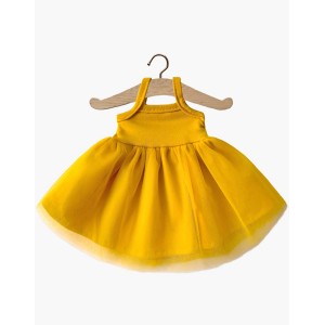 Apģērbs Lellei Gordis - kleita ROSELLA TUTU yellow Minikane