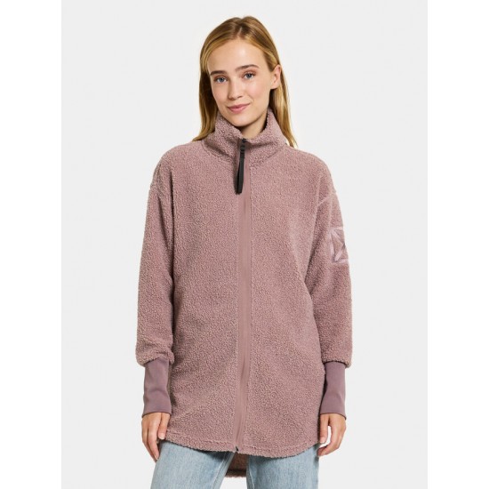 Didriksons sieviešu jaka Sally full-zip Faded Wine