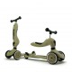 Scoot and Ride Skrejritenis 2 in 1 HighwayKick 1 Olive